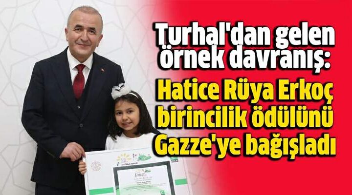 Kendi küçük yüreği çok büyük