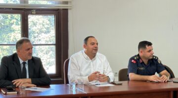 Erbaa’da köy muhtarlarıyla istişare toplantısı