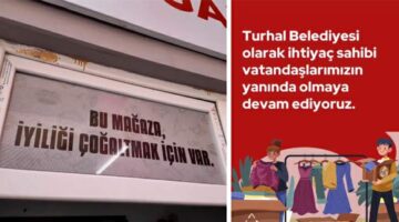 Turhal Belediyesi “Halk Mağaza” projesini hayata geçirdi