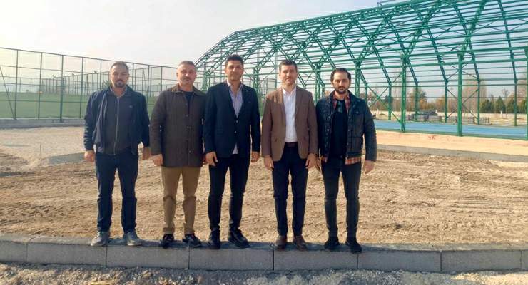Türkiye Tenis Federasyonu’ndan Erbaa’daki tesise ziyaret