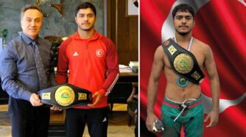 Dünya Şampiyonu Çolak’tan Rektör Yılmaz’a ziyaret