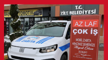 Zile Belediyesi araç filosunda 13. yeni araç