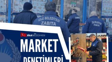 Zile Belediyesi’nden marketlere denetim