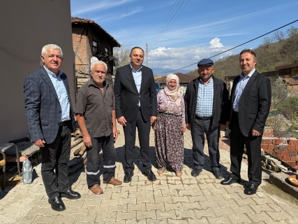 Erbaa Kaymakamı Remzi Demir’den köy ziyaretleri