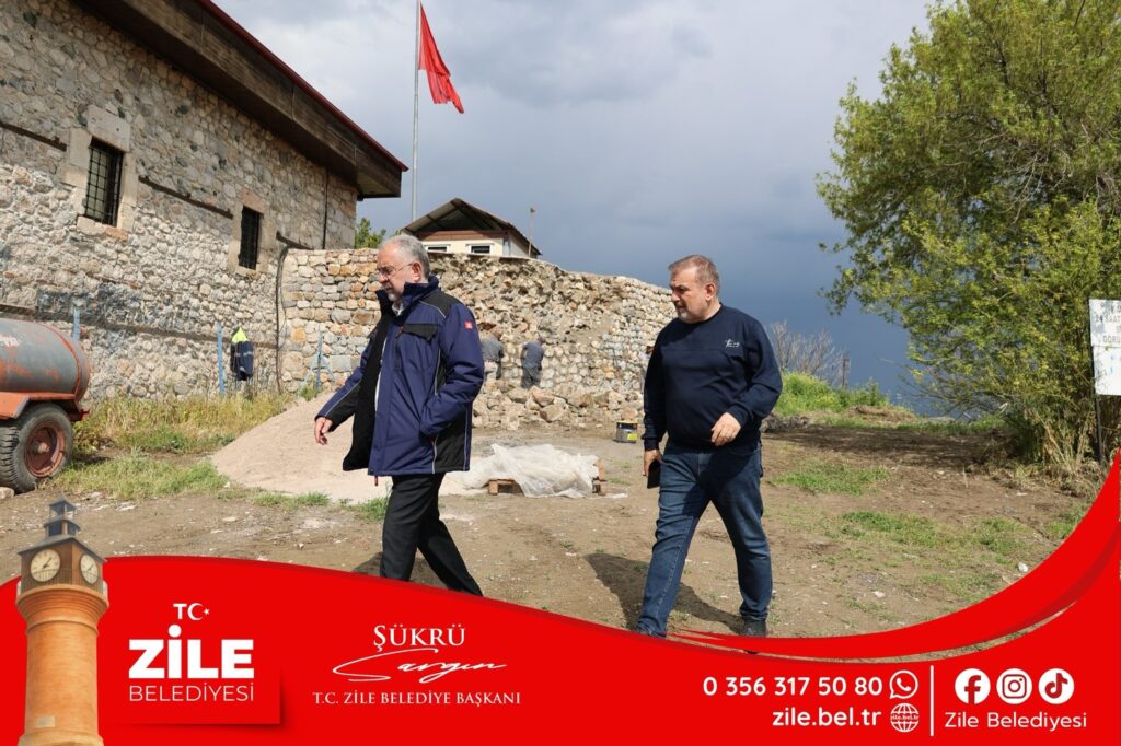 Zile Kalesi’nde düzenleme çalışmaları başladı