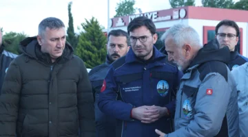 ÇEDAŞ Köprüsü’nde yıkım çalışması devam ediyor