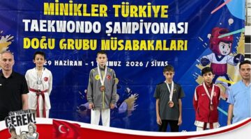 Zileli miniklerden Taekwondo başarısı