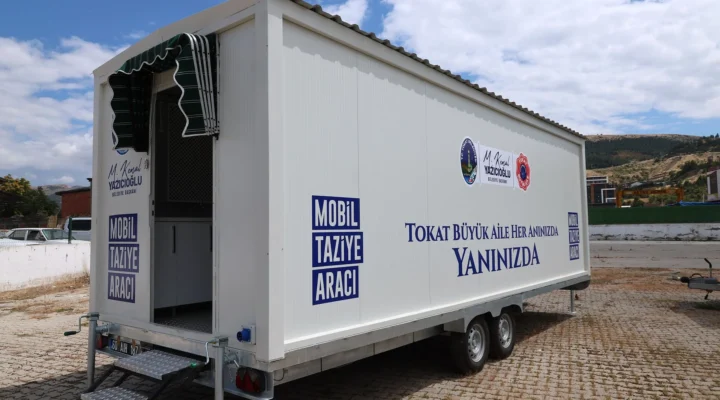 Tokat Belediyesi’nin taziye aracı sayısı 13 oldu