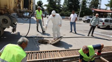 Zile’de haşerelere karşı yoğun ilaçlama