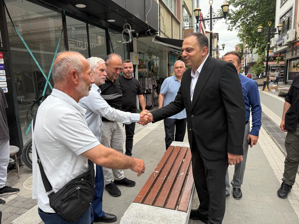 Erbaa Kaymakamı Demir’den esnaf ziyareti