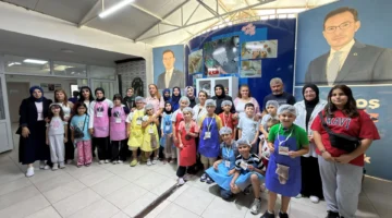 Tokat Belediyesi’nin minik şefleri mutfakta