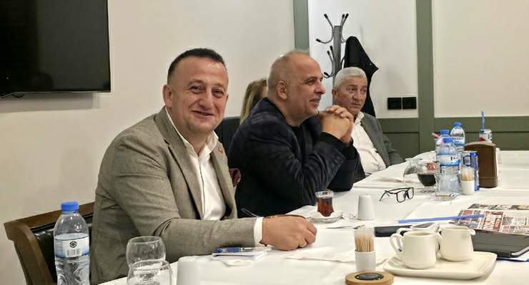 Turhal Belediye Başkanı Erdem Ural basın mensuplarıyla biraraya geldi
