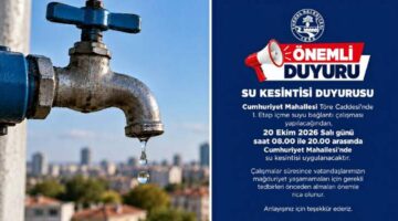Turhal’da “Su kesintisi” duyurusu