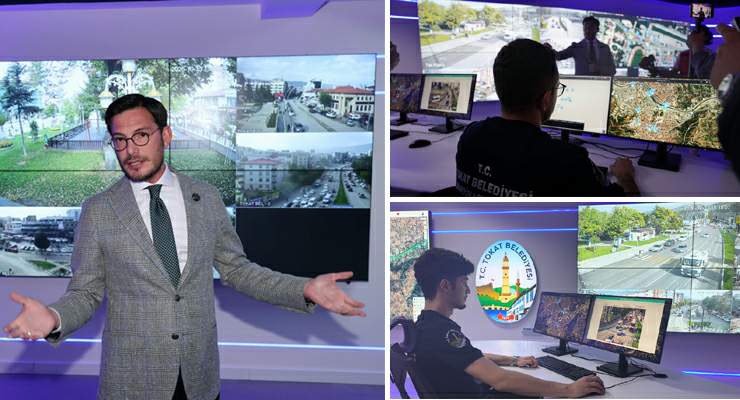 Tokat Belediyesi’nden bir ilk: 7/24 “Tokat Koordinasyon Merkezi” açıldı