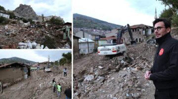 Tokat’ta Kentsel dönüşümde 21 konutun yıkım tamamlandı