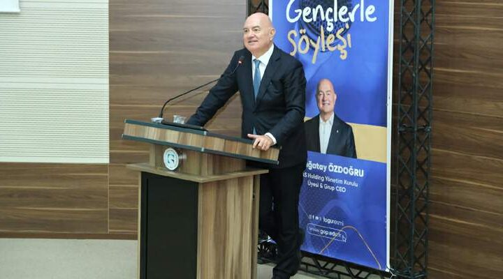 H. Çağatay Özdoğru, TOGÜ’de gençlerle başarı ve kariyer deneyimlerini paylaştı