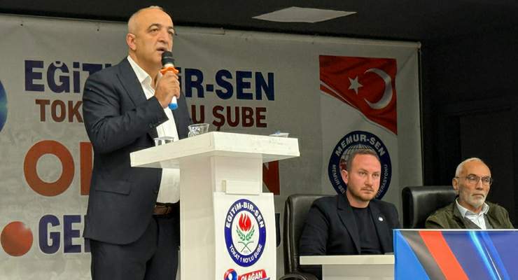 Eğitim-Bir-Sen Tokat 1 No’lu Şube’de “Şaban Ceylan”  güven tazeledi