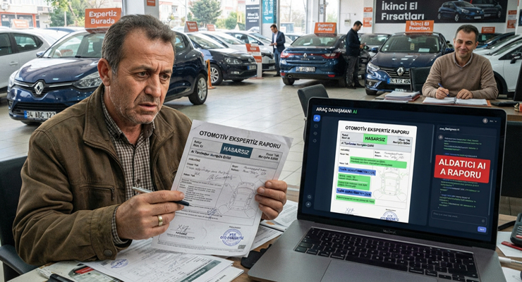 İkinci el otomobil piyasasında ‘Yapay Zeka’ alarmı