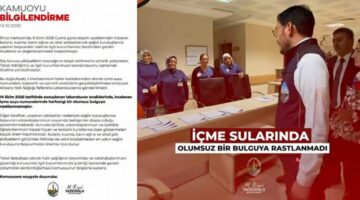 Başkan Yazıcıoğlu, “Salgının içme suyundan kaynaklı olmadığı anlaşıldı”