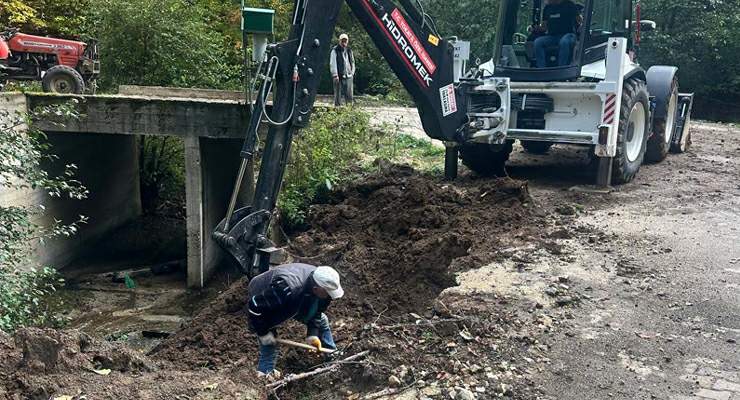 Tokat İl Özel İdaresi ilçelerde çalışmalarını sürdürüyor